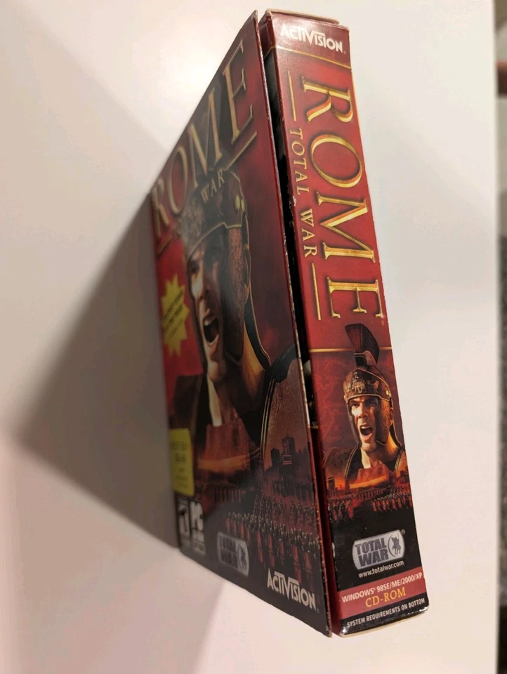 Total War: Rome PC Game CD-ROM, 2004, 3-Disc Set Complete w/ Manual, CIB Nice! - Image 4 of 4