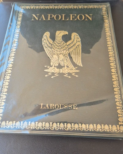 Jean LUCAS-DUBRETON NAPOLÉON Éditions LAROUSSE Reliure Empire Aigle Doré In-4