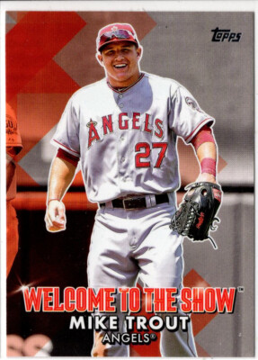 2022 Topps Baseball Mike Trout No. WTTS-2 Angels