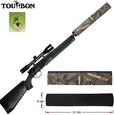 Elastische Neopren-Abdeckung für Schalldämpferschutz TOURBON Schalldämpferhülle