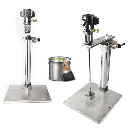 5 Gallon Pneumatic Tank Barrel Paint Mixer Stand Agitator Mixing Beater - Picture 10 of 13