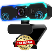 Camara Web USB HD Para Computadora PC Laptop Video Confencias Con Mic y Tr pode