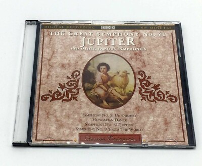 The Great Symphony No. 41 Jupiter & other famous Symphonies CD First Class Ship