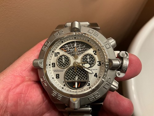 INVICTA SWISS MADE SUBAQUA NOMA IV MODEL 16307 SWISS CHRONO RETROGRADE BIG DATE