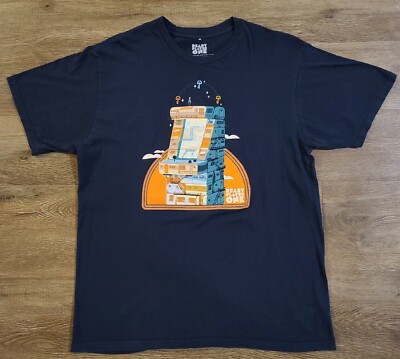Loot Crate Ready Player One T Shirt Large Navy Blue
