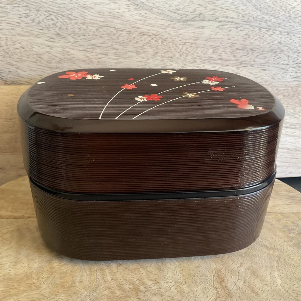 MCM Bento Box Kotobuki San Francisco Food Storage Vintage Japan