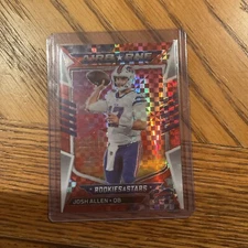 2022 Panini rookies and stars football number AI -1 Josh Allen airborne prism