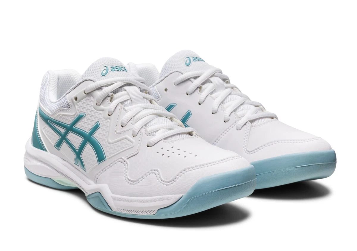 Asics Gel Dedicate 7 Shoes UK 4 For Carpet Tennis or Lawn Bowls