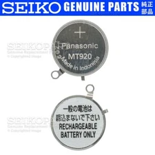 Seiko Solar V142 V145 V157 V158 V14J Battery Capacitor Panasonic MT920 SII TS920