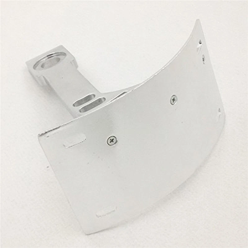 Silver Rear Side License Tag Bracket For Yamaha Warrior 2002-2005 VMax Bike - Image 3 of 4
