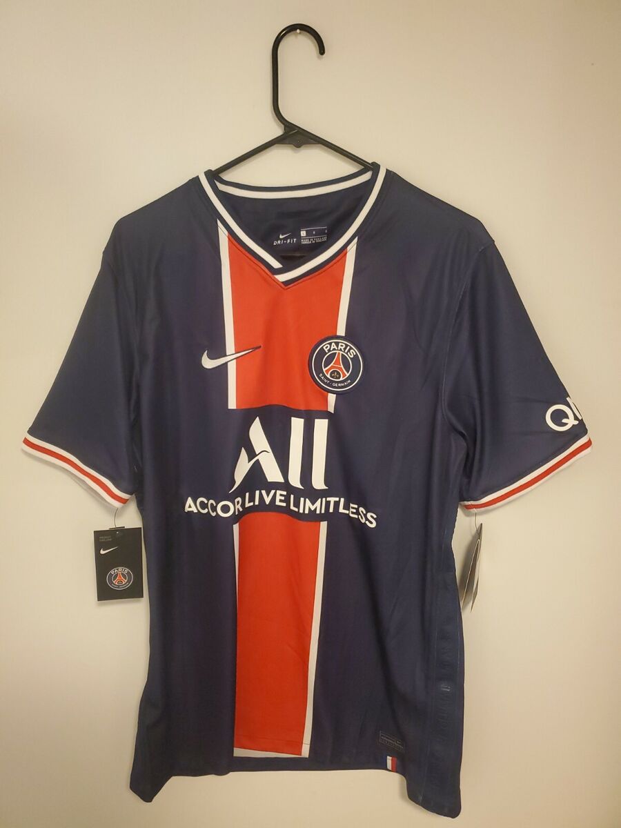 NEW Mens Nike Paris Saint-Germain 2020-21 Home Stadium NEW Mens Nike Paris Saint-Germain 2020-21 Home Stadium