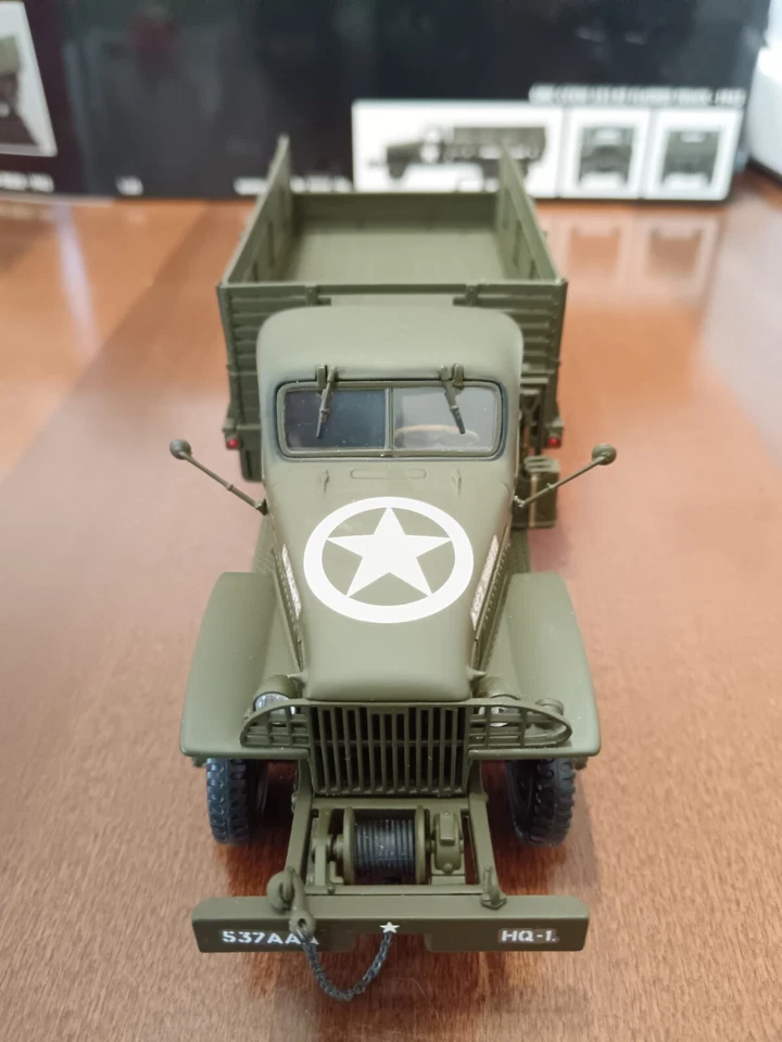 MINICHAMPS - 1943 SC.1/35 GMC CCKW 353 B2  FLATBED TRUCK  - Immagine 2 di 4
