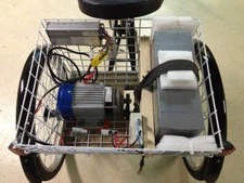 750W 48V Electric GoKart Tricycle Cart Brushless Motor Gear Reduction w/Control