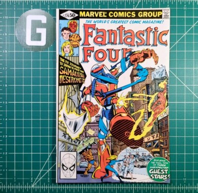 Fantastic Four #226 (1991) 1st App Samurai Destroyer Marvel Bill Sienkiewicz VF+