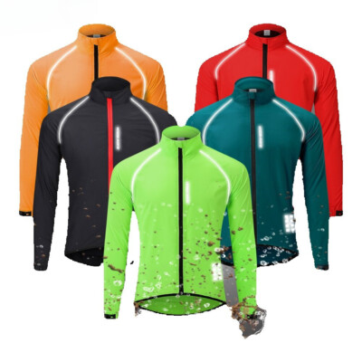 Waterproof Cycling Windbreaker Ultralight MTB Bicycle Bike Rain