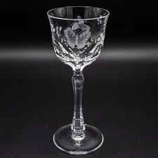 Varga Crystal Springtime Clear Wine Hock Glass(es) - 8 1/4"