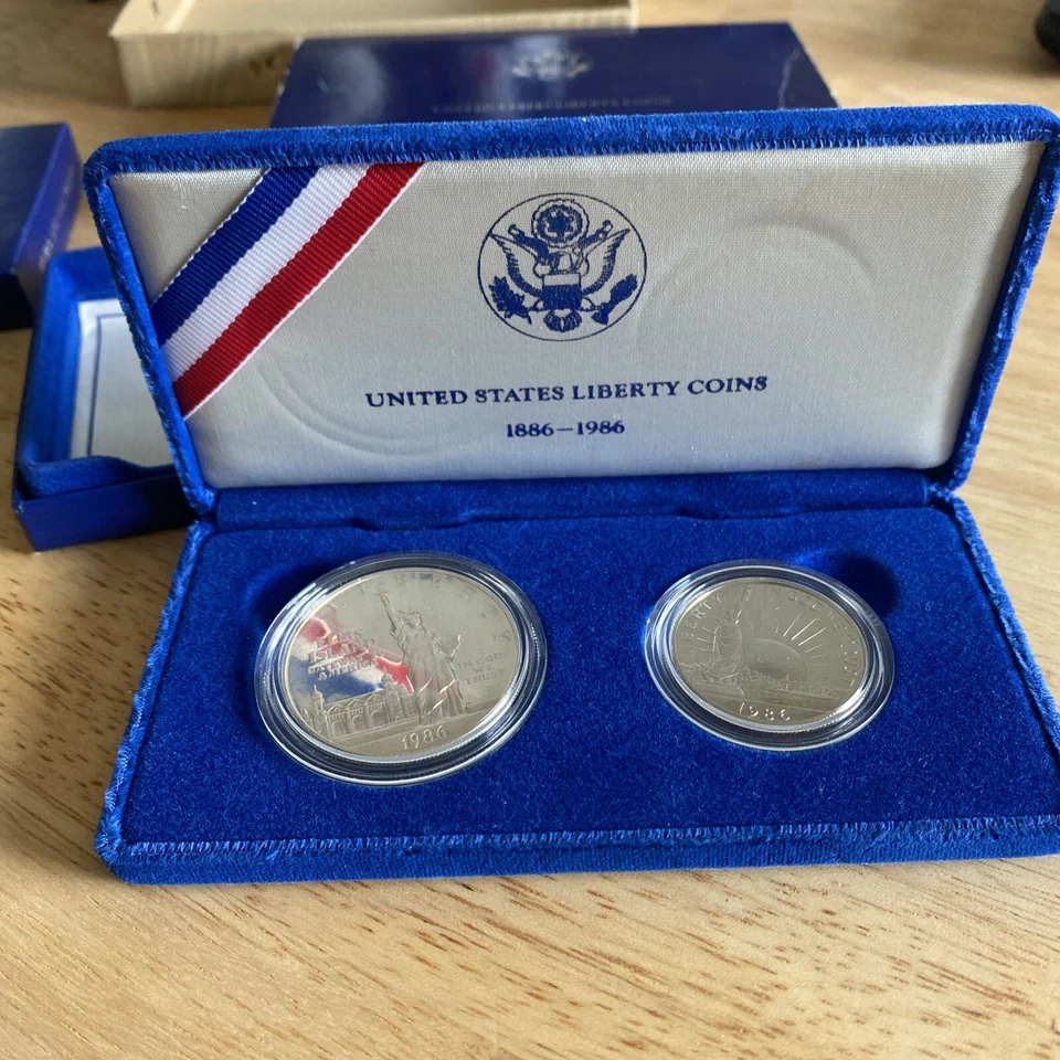 United States Liberty Coins Mint 1986 COA - Image 4 of 4