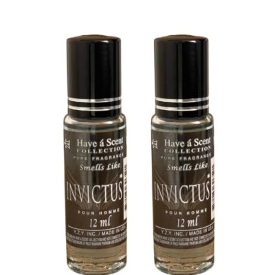 Smell Like Invictus Pour Homme 12 ml (Pack of 2)