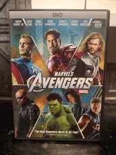 Marvel Comic's THE AVENGERS 1st DVD 2012 Superhero Movie w/ Robert Downey Jr.