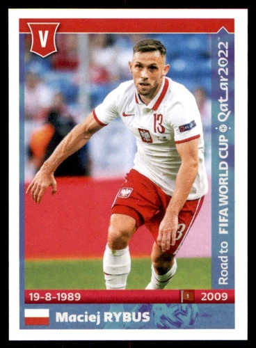 Panini Road to World Cup Qatar 2022 - Maciej Rybus Poland No. 411