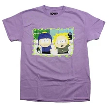 South Park New Adult T-Shirt - Craig and Tweek Photo Style Image
