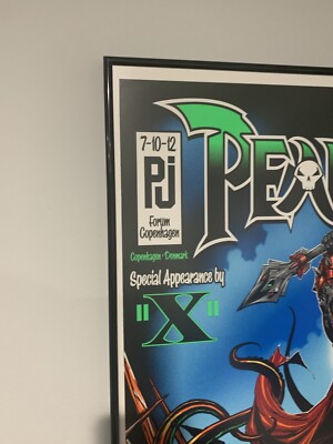Pearl Jam Maxx242 x Todd Mcfarlane Poster Forum Copenhagen Denmark