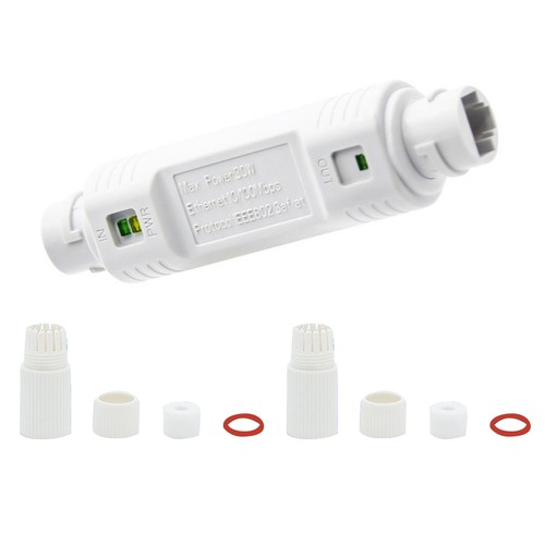 100mbps Waterproof POE Repeater IEEE802.3af/at RJ45 Network Device Accessories