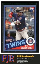 Nelson Cruz 2020 Topps #85TB-24 Twins 1985 35th Anniversary Blue 35% Off 4+