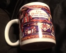 God Bless America Patriotic Angel Psalm 119:45 Sierra Gift Co coffee Tea Mug Cup