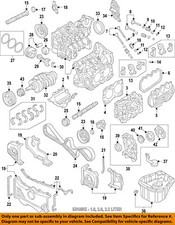 SUBARU OEM 93-21 Baja Engine Parts-Outer Timing Cvr Gasket 13581AA051