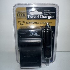 Premium Tech NB-5L Rapid Battery Charger for Canon S100 SX200 SX210 SD790 SD980