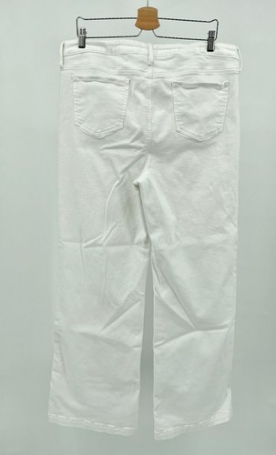 NYDJ Pants Optic White Wide Leg Trouser Women's Sz 18 NEW NWT N128 - Picture 3 of 3