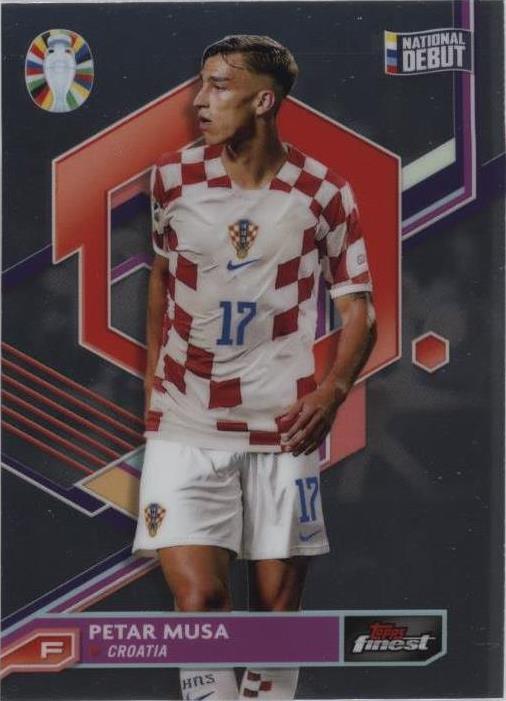 2023 Topps Finest Road to UEFA Euro 2024 Petar Musa #15 - 1 of 1