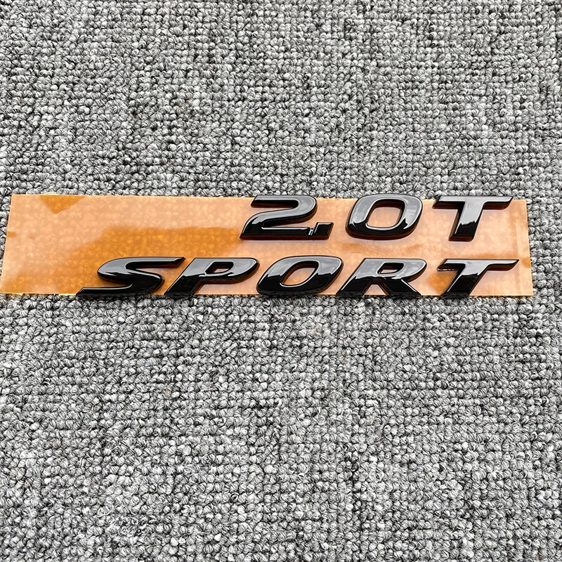 Juego emblema deportivo 2.0T negro brillante Accord 2018-2022 Foto 2 de 4