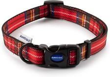 Image of Ancol Nylon Adjustable Collar, 30-50 cm, Red