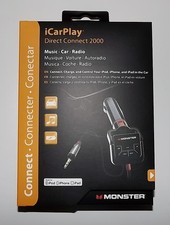 NEW MONSTER iCARPLAY DIRECT CONNECT 2000 CHARGE  CONTROL FOR iPOD  iPHONE
