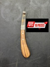 Premium Quality Razor-Edge J2 Steel Farrier Hoof Knives   Pack of 10