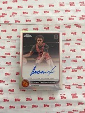 2022-23 TOPPS CHROME OVERTIME OTE #CA-AUT2 AUSAR THOMPSON AUTO