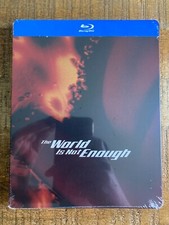 007 The World is Not Enough w. Steelbook (Blu-ray, 1999, Import, Region Free)