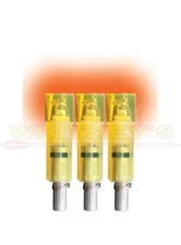 Burt Coyote Lumenok Gold Tip Flat Bolt Lighted Nock - Orange - Single - GTF1