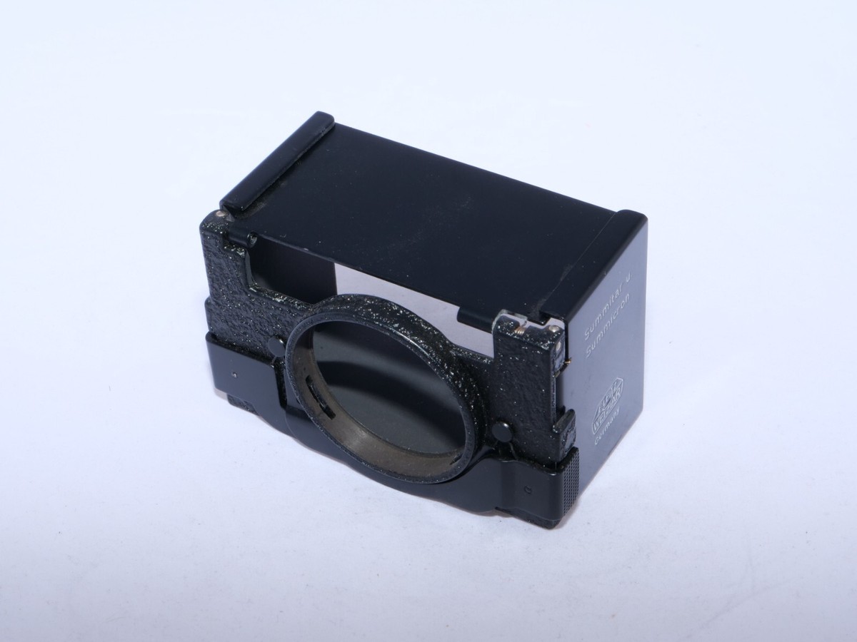 Leitz collapsible metal SOOFM Lens Hood. Summicron 5cm f2 lens
