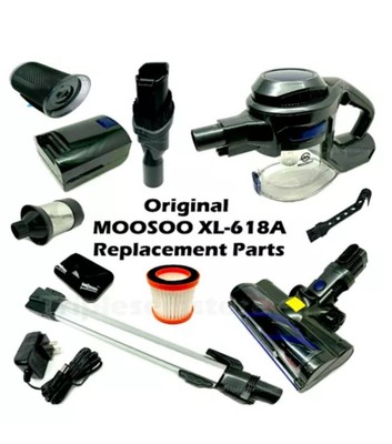 New Original MOOSOO XL-618A Cordless Stick Vacuum Cleaner - Replacement Parts