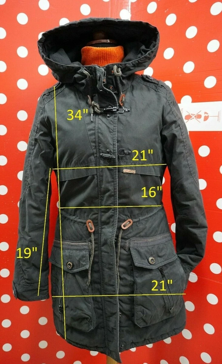 Khujo DEVIN sz L jacket winter Coat Parka coat women | eBay
