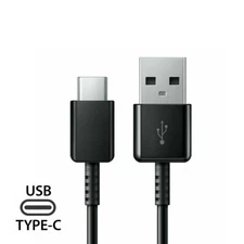Universal Type C Charging Cord Black/White New USB C Charging Cable For Samsung