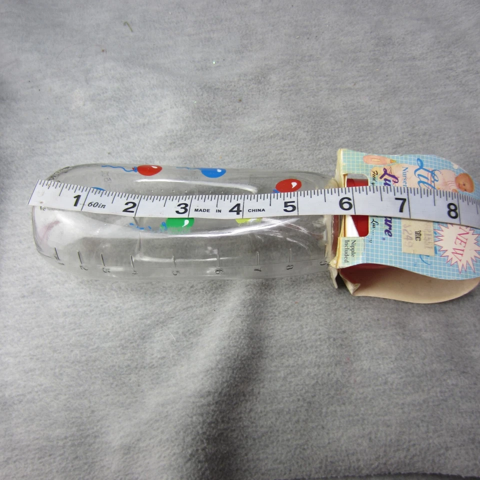 Luv N Care Vintage 80's Baby Plastic Bottle Little Gripper Balloon - Image 3 of 4