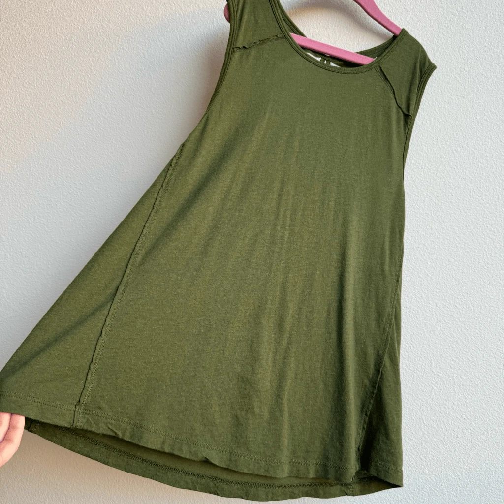 beyond-yoga sleeveless strappy relaxed loose fit tank-top