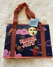 Trader Joe’s Stand Up Collapsible Tote Bag Brand New With Tag Limited Edition
