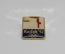 Kodak '92 Olympics Diving 1992 Metal Enamel Lapel Pin 3/4"