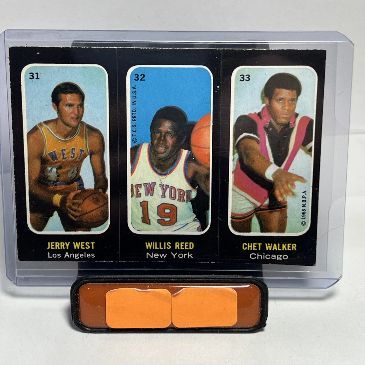 Topps Willis Reed Basketball Sports Trading Card Singles for sale