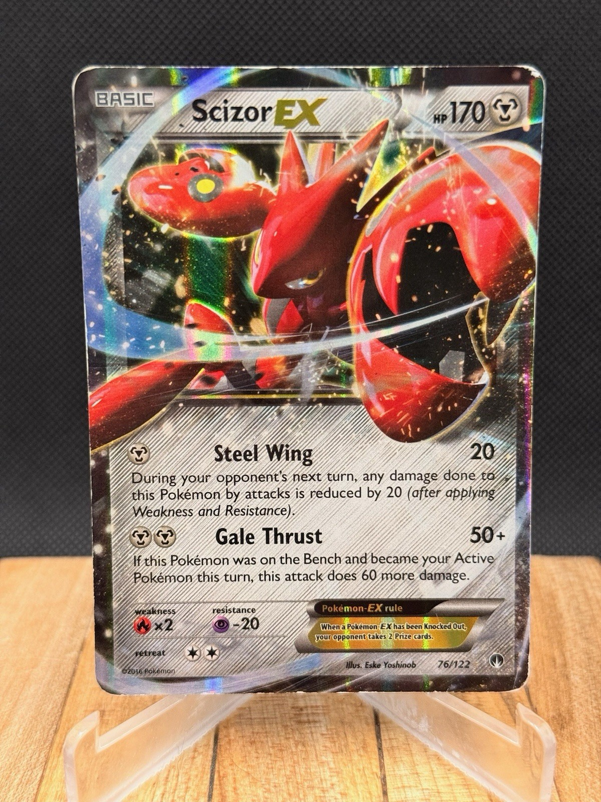 Scizor EX 76/122 Breakpoint Holo